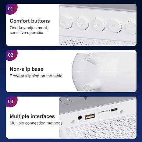RGB Bluetooth Speaker & Wireless Charger 6 RGB Bluetooth Speaker & Wireless Charger - Image 6