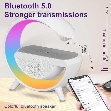 RGB Bluetooth Speaker & Wireless Charger 5 RGB Bluetooth Speaker & Wireless Charger - Image 5