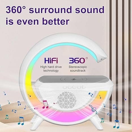 RGB Bluetooth Speaker & Wireless Charger 4 RGB Bluetooth Speaker & Wireless Charger - Image 4