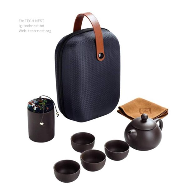 Luxury Gift Box Porcelain Tea Teapots Heat Resistant Tea Set 4 Luxury Gift Box Porcelain Tea Teapots Heat Resistant Tea Set - Image 4