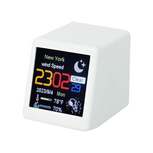 Home Weather Station WIFI Smart Desktop Clock 4 Home Weather Station WIFI Smart Desktop Clock - Image 4