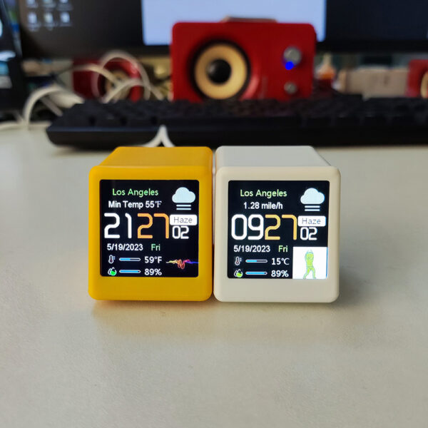 Home Weather Station WIFI Smart Desktop Clock 2 Home Weather Station WIFI Smart Desktop Clock - Image 2
