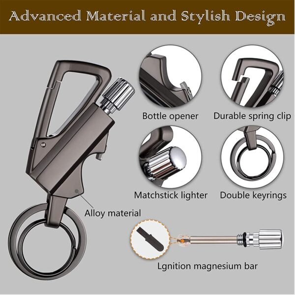 Permanent Match Keychain Lighter - Image 2